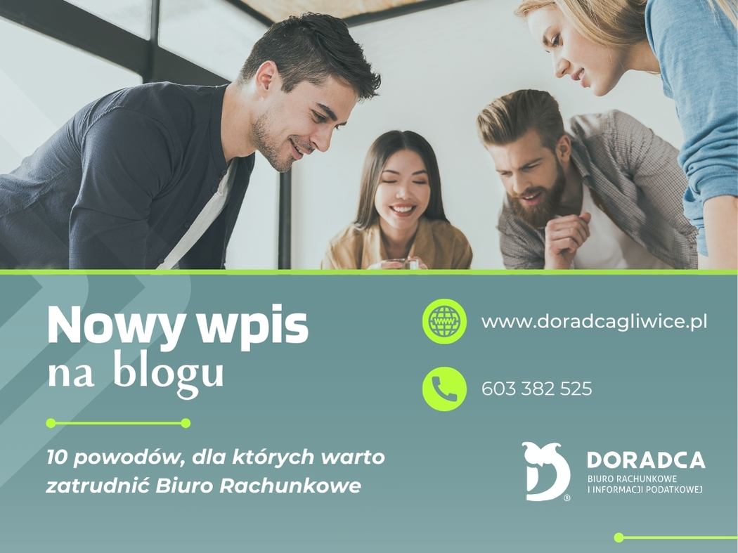 księgowi pracujący nad rozliczaniem przedsiębiorców