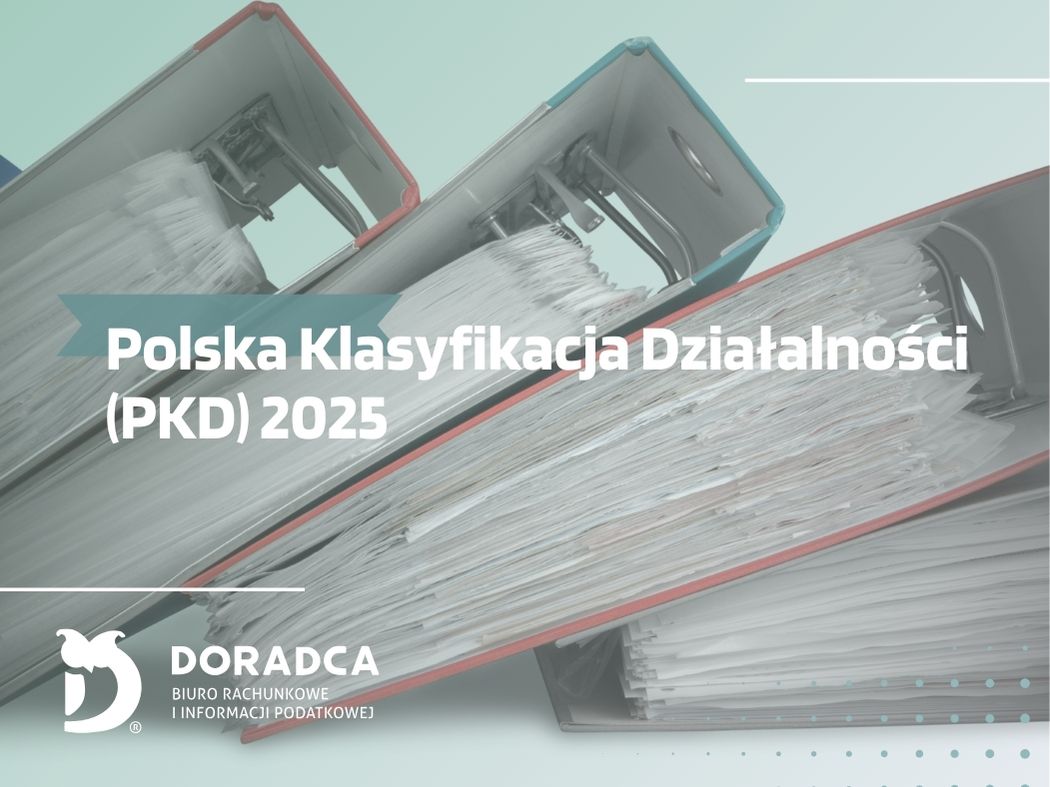 Dokumenty przedstawiające nową klasyfikację PKD od 2025 roku