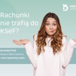 Księgowa wyjaśniająca dlaczego rachunki nie trafiają do KSeF