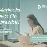 Pracownik skarbówki podczas sprawdzania kont przedsiębiorców