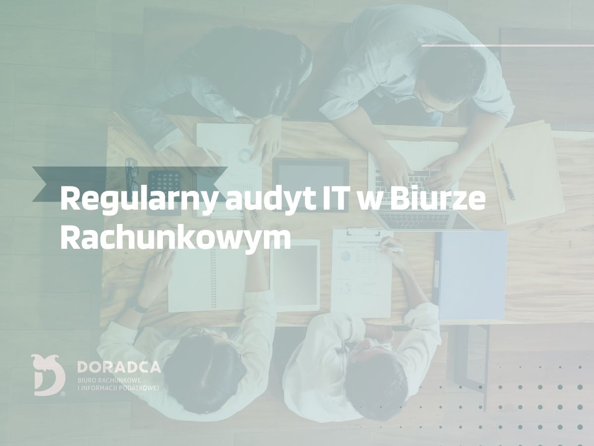 grafika przedstawiająca audyt w biurze rachunkowym